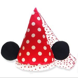 Disney Minnie style princess red medieval hat